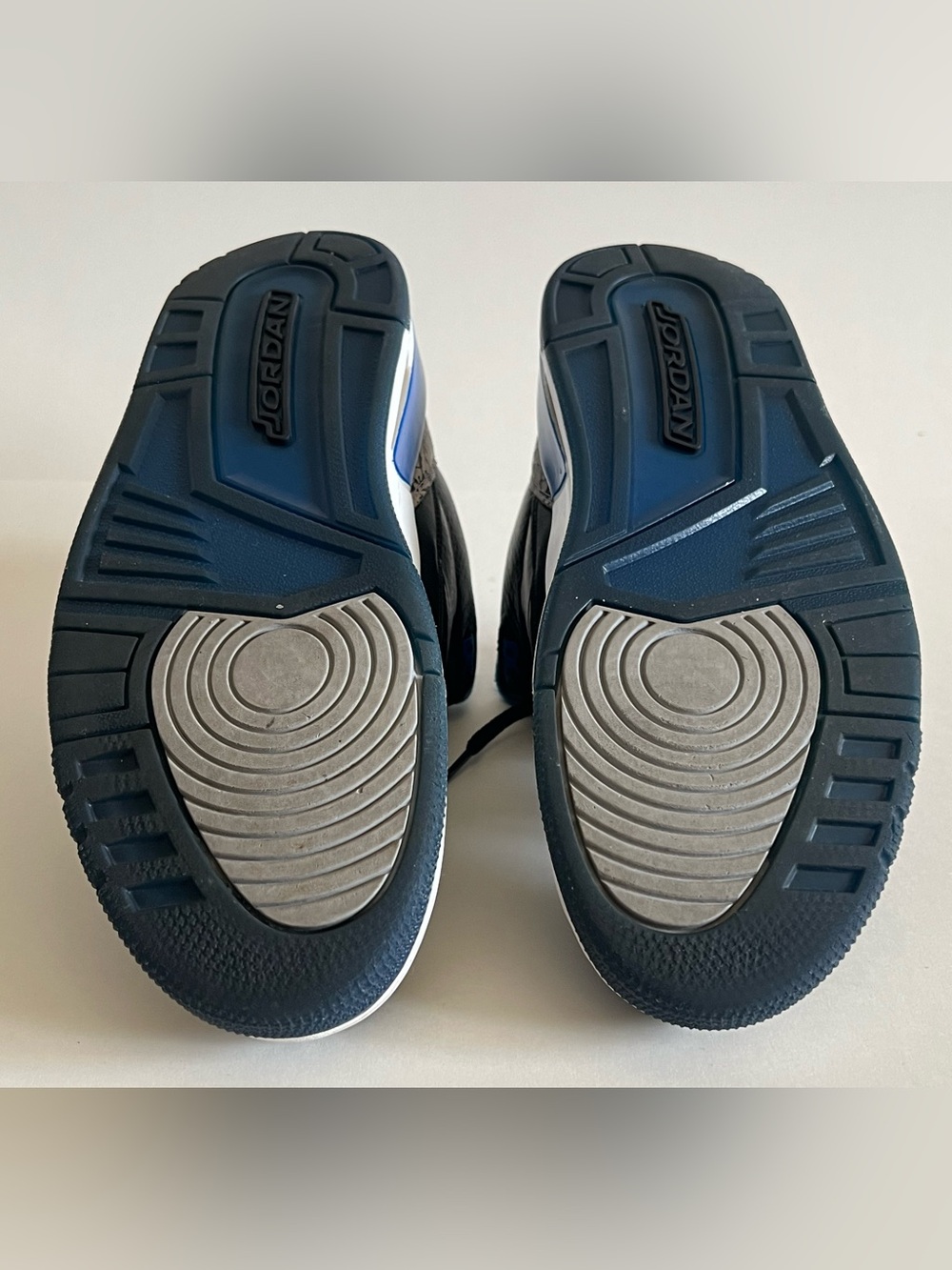 Air Jordan 3 Retro “SPORT BLUE” 2014 Retro Sneakers with Elephant Print - Picture 9 of 9